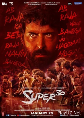 Super 30 Hind kino Uzbek tilida 2024 O'zbekcha tarjima HD