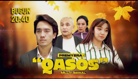 QASOS 1-2-3-4-5 qism Uzbek milliy seriali PREMYERA 2025 HD skachat